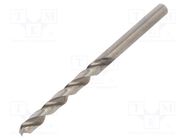 Drill bit; for metal; Ø: 5mm; L: 86mm; Working part len: 52mm; 1pcs. C.K