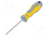 Screwdriver; Phillips; PH1; Triton XLS; Blade length: 75mm C.K