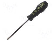 Screwdriver: standard; slot; SL 4; ESD; Triton ESD C.K