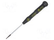 Screwdriver; precision; slot; SL 1.2; ESD; PRECISION C.K