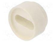 Insert for gland; elastomer; 22x8mm; Application: for flat cable HUMMEL
