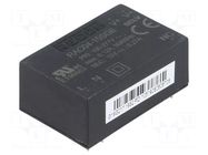 Converter: AC/DC; 4W; Uin: 85÷305VAC,120÷430VDC; Uout: 15VDC; 78% RECOM