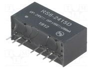 Converter: DC/DC; 6W; Uin: 18÷36V; Uout: 15VDC; Uout2: -15VDC; SIP8 RECOM