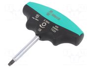 Screwdriver: torque; Torx®; TX25; Blade length: 60mm; max.5Nm WERA