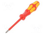 Screwdriver; insulated; PlusMinus PZ-type; SL/PZ1; 1kVAC WERA