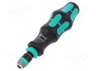 Kit: screwdrivers; Pozidriv®,Torx®; with bit magazine; case WERA