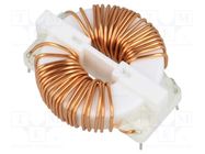 Inductor: wire; THT; 800uH; 60mΩ; 250VAC; -25÷120°C; SC; 3A KEMET