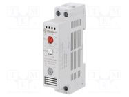 Module: higrothermostat; 17.5x88.8x47.8mm; Temp: -25÷60°C; IP20 FINDER