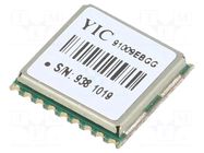 Module: GPS/QZSS; ±2m; GPS; -167dBm; 2.7÷3.6VDC; 9.6kbps; 10Hz; SMD YIC