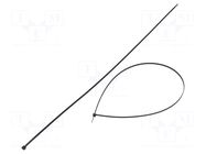Cable tie; L: 750mm; W: 4.8mm; black; polyamide; 222N; Ømax: 227mm FIX&FASTEN