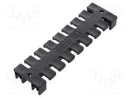 Clip; plastic; H: 40mm; L: 140mm; D: 50mm 