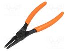 Pliers; for circlip; internal; 12÷25mm; Pliers len: 150mm BAHCO