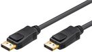 Series 1.2 DisplayPort™ Connector Cable 1.2 VESA, gold-plated, 1 m, black - DisplayPort™ male > DisplayPort™ male