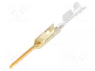 Contact; male; AMPMODU MTE; copper alloy; gold-plated; bulk; 3A TE Connectivity