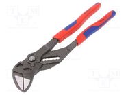 Pliers; adjustable; Pliers len: 250mm; Max jaw capacity: 52mm KNIPEX