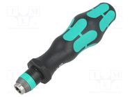Screwdriver handle; with quick-release chuck; 119mm WERA