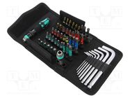 Kit: general purpose; 52pcs. WERA