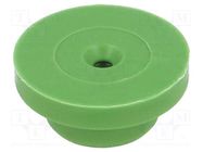 Gasket; green; silicone MTA