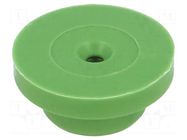 Gasket; green; silicone MTA