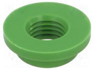 Gasket; green; silicone MTA