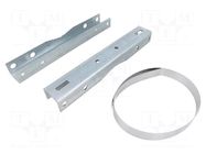 Pole mounting kit; galvanised steel; 295mm SCHNEIDER ELECTRIC