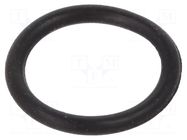 O-ring gasket; NBR caoutchouc; Thk: 1mm; Øint: 7mm; black ORING USZCZELNIENIA TECHNICZNE