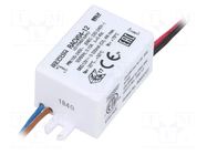 Power supply: switching; LED; 4W; 12VDC; 330mA; 90÷264VAC; IP65 RECOM