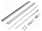 Pole mounting kit; for ARCA enclosure; ARCA406021,ARCA806030 FIBOX