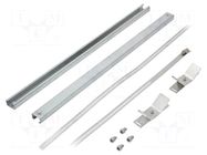 Pole mounting kit; for enclosures; Application: ARCA FIBOX