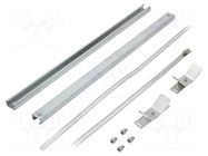 Pole mounting kit; for enclosures; ARCA FIBOX