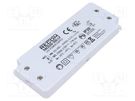 Power supply: switched-mode; LED; 20W; 2÷59VDC; 350mA; 198÷264VAC RECOM