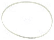 Timing belt; T5; W: 10mm; H: 2.2mm; Lw: 700mm; Tooth height: 1.2mm OPTIBELT