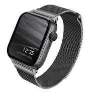 Uniq Dante Stainless Steel strap for Apple Watch 1/2/3/4/5/6/7/8/SE/SE2 42/44/45mm - graphite, UNIQ