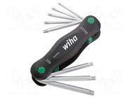 Wrench-set; Torx®; TX9,TX10,TX15,TX20,TX25,TX27,TX30,TX40 WIHA