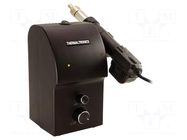 Station: hot air; analogue,with knob; 600W; 100÷480°C; ESD THERMALTRONICS