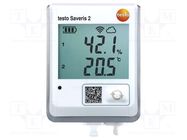 Data logger; temperature,humidity; IP54; 95x75x30.5mm; 0.1°C TESTO