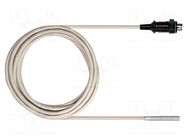 Probe: NTC-type temperature; -30÷90°C; Probe l: 40mm; Len: 2.4m TESTO