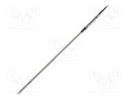 Probe: PT100-type temperature; -50÷400°C; Probe l: 30mm; <45s TESTO