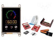 Dev.kit: with display; LCD TFT; Resolution: 240x320; uC: DIABLO16 4D Systems