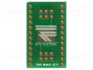 Board: universal; multiadapter; W: 19.05mm; L: 31.75mm ROTH ELEKTRONIK GMBH