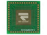 Board: universal; multiadapter; W: 38.1mm; L: 38.1mm; QFN48,QFP48 ROTH ELEKTRONIK GMBH