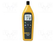 Thermo-hygrometer; LCD; -20÷60°C; 5÷95%RH; Accur: ±0.5°C; 0.1°C 