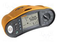 Meter: appliance meter; LCD; Earthing R range: 100mΩ÷200Ω,2kΩ FLUKE