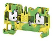 TERMINAL BLOCK, DIN RAIL, 2POS, 14AWG