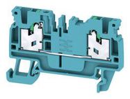 TERMINAL BLOCK, DIN RAIL, 2POS, 14AWG