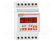 Meter: power; digital,mounting; for DIN rail mounting; LED LOVATO ELECTRIC