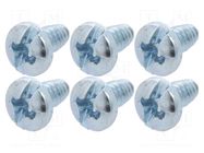 Set of screws; 6pcs. HAMMOND