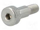 Shoulder screw; A2 stainless steel; M5; 0.8; Thread len: 9.5mm ELESA+GANTER