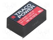 Converter: DC/DC; 10W; Uin: 9÷18V; Uout: 12VDC; Iout: 833mA; DIP24 TRACO POWER