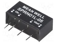 Converter: DC/DC; 1W; Uin: 4.75÷5.5VDC; Uout: 5VDC; Iout: 0÷200mA MEAN WELL